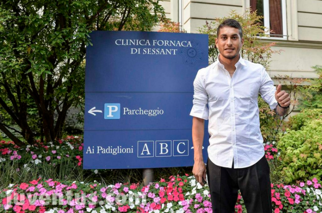 Pereyra si sottopone alla visite mediche