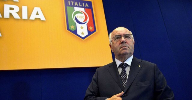 Italia: Carlo Tavecchio, presidente della Figc