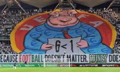 Protesta Legia Varsavia