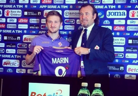 Marko Marin, nuovo giocatore della Fiorentina