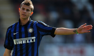 Samuele Longo, attaccante dell'Inter in prestito al Cagliari