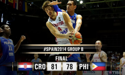 Croazia-Filippine 81-78, Mondiali FIBA