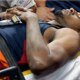 Paul George si frattura tibia e perone