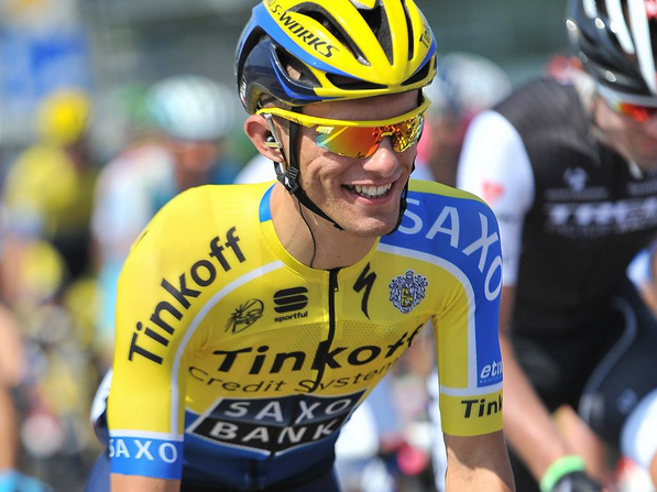 Rafal Majka, vincitore della quinta tappa del Giro di Polonia.