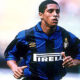 Roberto Carlos con la maglia dell'Inter