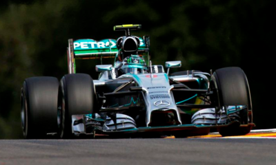 Nico Rosberg, pole nel Gp del Belgio
