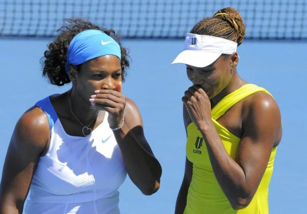 Le sorelle Serena e Venus Williams, protagoniste nel WTA di Montreal