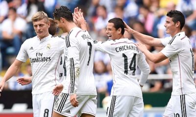 Gli assi del Real Madrid, vittorioso 8-2 contro il Deportivo