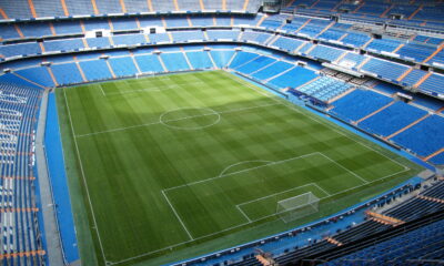 Lo stadio Santiago Bernabeu.