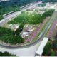 Vista panoramica del circuito di Monza