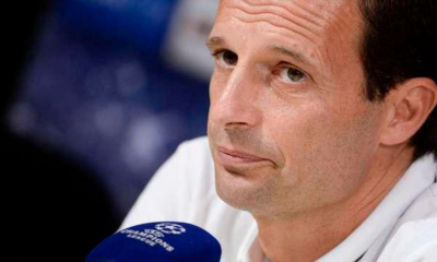 Allegri in conferenza alla vigilia della gara col Malmoe