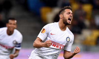 Terzo gol europeo per Danilo D'ambrosio, Inter.