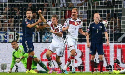 La Germania batte la Scozia per 2-1 nella prima gara delle qualificazioni ai prossimi Europei