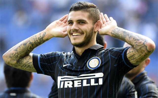 Mauro Icardi è uno dei pochi a salvarsi nell'Inter.