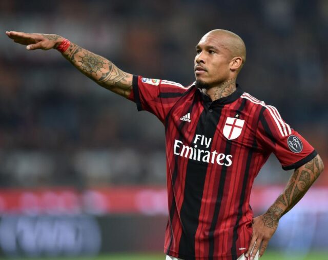 Nigel De Jong, migliore in campo di MIlan-Fiorentina
