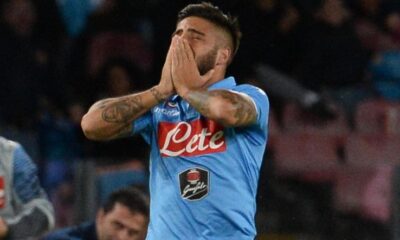Le lacrime di Lorenzo Insigne dopo il gol del momentaneo 1-1 realizzato al Torino