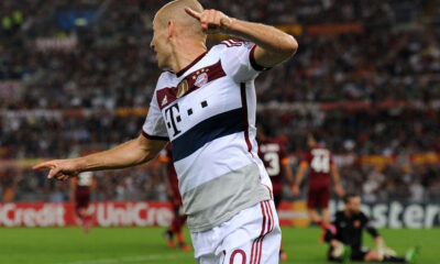 Arjen Robben, il suo gol è uno dei più belli della terza giornata di Champions League