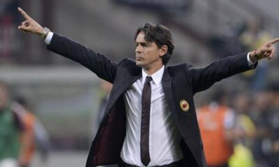 Fiilippo Inzaghi, allenatore del Milan