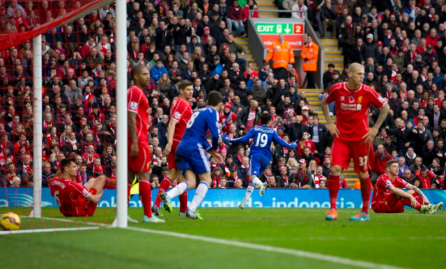 Liverpool-Chelsea 1-2