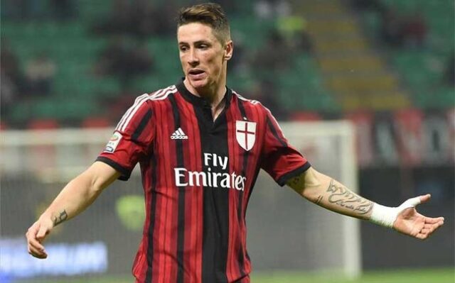 Fernando Torres titolare in Milan-Inter in cerca del primo gol a S.Siro