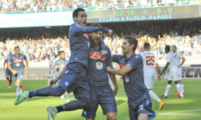 Napoli-Roma 2-0, la miglior partita della stagione degli uomini di Benitez