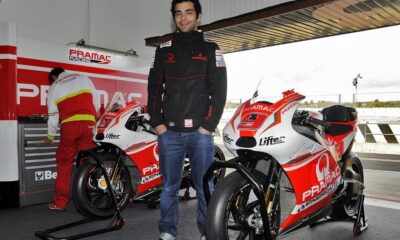 Petrucci e le sue due Pramac 9