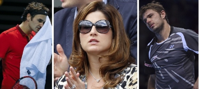 Federer Davis infortunio