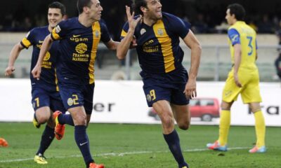 Ultimo derby di Verona deciso da Luca Toni