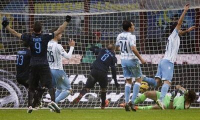 Palacio segna per l'Inter.