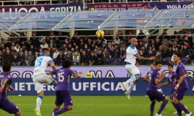 Un colpo di testa di Tonelli beffa la Fiorentina