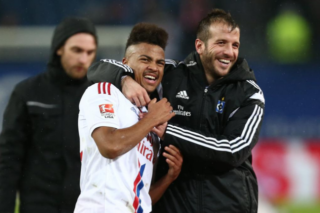 Amburgo-Mainz 2-1, Cleber e Van der Vaart a segno