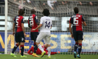 Mati Fernandez, protagonista in Cagliari-Fiorentina 0-4