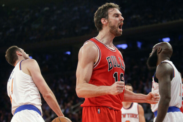 Pau Gasol, lungo dei Chicago Bulls