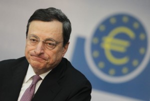 Mario Draghi, presidente della BCE