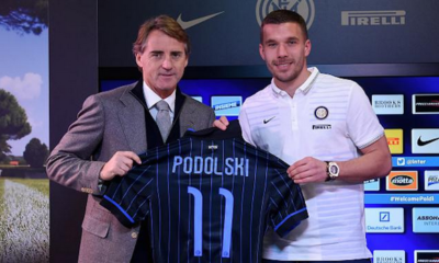 Inter, Podolski si presenta: "Voglio riportare in alto questo club"