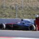 Incidente Alonso nei test di Barcellona