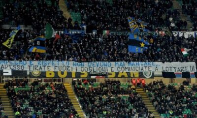 Striscone curva Nord Inter