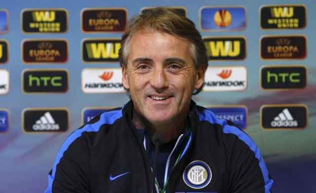 Roberto Mancini, tecnico dell'Inter.