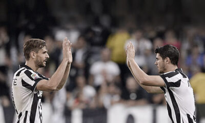 Morata e Llorente, coppia d'attacco per la Juventus contro il Cesena