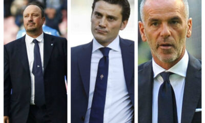 Benitez, Montella e Pioli terzo posto.