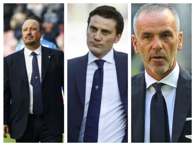 Benitez, Montella e Pioli terzo posto.