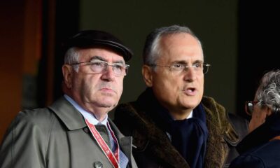 Tavecchio e Lotito, le due figure di spicco del calcio italiano