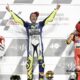 Valentino Rossi e i due Andrea Ducati