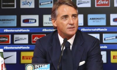 Mancini parla in conferenza alla vigilia di Inter-Cesena.