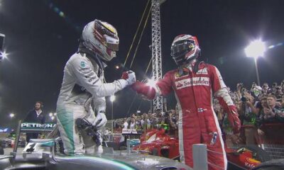 F1, Gp Bahrain: 'Iceman' Raikkonen torna sul podio. Terzo successo per Hamilton