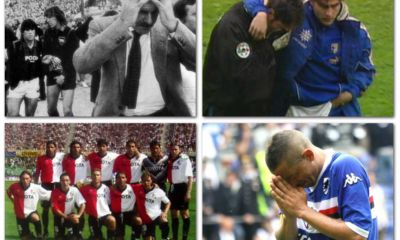 Le 10 retrocessioni più drammatiche della storia della Serie A