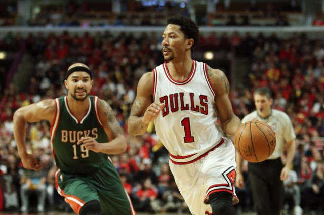Derrick Rose, 23 punti e 7 assist al suo ritorno nei Playoff Nba