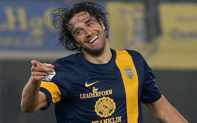 Luca Toni, Roma attaccante del Verona, è tra i più consigliati per il fantacalcio