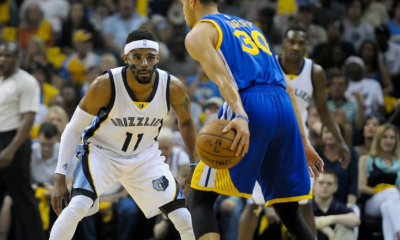 Steph Curry contro Mike Conley, ennesima battaglia di questa avvincente serie Playoff