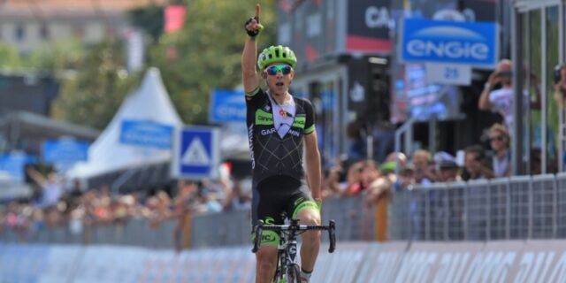 Davide Formolo, vincitore della tappa di oggi